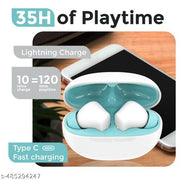 ROCKPODS Earbuds 12 hours playtime bluetooth wireless headphones earphone bluetooth headset