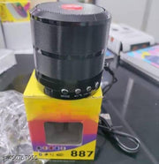 MLA VA WORLD WS-887 Mini Bluetooth Wireless Speaker,TF-Card Supported (Assorted Colour)