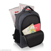 PERFECT GENIUS Multi-Purpose Leather Foam Backpack | School & Office Bag for Men & Women