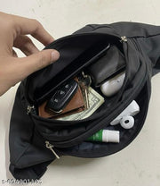 Styles Men’s Waist Bag | Stylish Crossbody Sling Bag for Travel & Daily Use