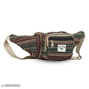 Hemp Waist Bag, Hemp Fanny Pack, Hemp waist Travelling Belt  For Men & Women