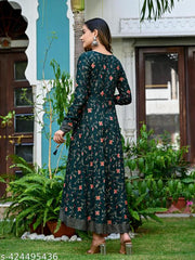 fasonika treanding beautiful anarkali kurti