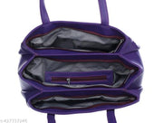 Purple Artificial Vegan leather Office & daily use hand bags,  women handbag, Women bags, Ladies bag, ladies purse