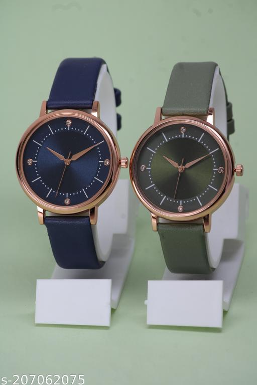 New Ethnic Designer Leather Belt Analog Watches for Women Watches for Girls
