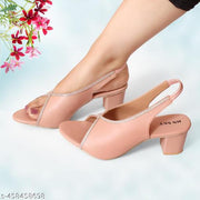 woman new heel sandal