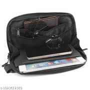 Waist Bag for Men & Women | Water-Resistant Crossbody Fanny Pack with Adjustable Strap, Smooth Zippers & Multi-Compartment Storage for Travel & Daily Use