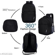 Wayaq Premium Quality Stylish Light Weight College/Office/School Backpack