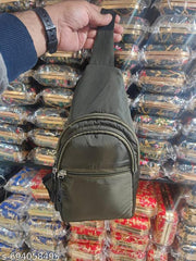 STYLISH CHEST BAG FOR MAN  GREEN