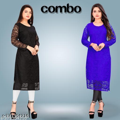 Combo Net Kurtis For Woman Girl  Under 299