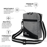 Sling Cross Body Utility Travel Office Business Messenger one Side Shoulder Bag for Men and Women