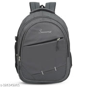Bags & Backpack /college bag/school bag and office with rain cover  35 L (Grey)