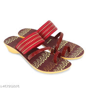 Hiyaga Girls & Women's Heel Sandal and comfortable