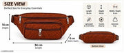 Men’s Premium Multi-Pocket Waist Bag | Crossbody Belt Bag | Travel & Daily Use