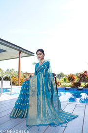 Weddind Special and Bollywood Style tissue organza saree