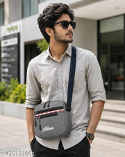 Sling Cross Body Travel Office Business Messenger One Side Shoulder Pouch Bag Money Bag for Men and Women(Multicolour)