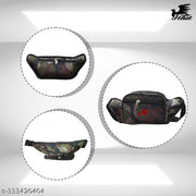 Tense Camo Waist Bag for Men & Women, Slim Fanny Pack Casual Shoulder Bag Adjustable Strap for Walking, Hiking Hold Phones, Keys, Army Print
