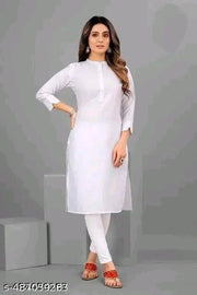 Trned women fashion kurti Khadi cotton