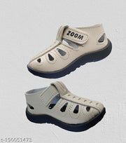 Premium Quality velcro Cream Color Casual Sandals For Boys & Girls.
