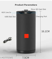 Anandani TG-113 10 Watt Wireless Bluetooth Portable Speaker Memory Card Slot, USB Pen Drive Slot, AUX (Color Black)