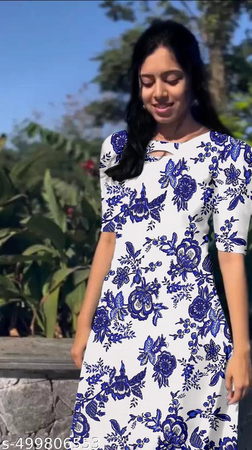 Women Cotton Fabric Bollywood Style Kurti