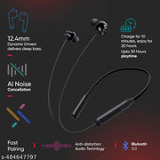 Z2 ENC Neckband 12 hours playtime bluetooth wireless headphones earphone bluetooth headset
