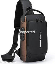 Imported waterproof sling  bag