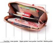 MOMISY Women Cellphone Sling Bag Card Holder Wallet Handbag Crossbody multi-function Shoulder Mobile Bag for Girls
