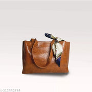 Croco Pattern Design Women's  And Girls Tote Bag || Office & College Type Handbags || Casual Occasions Shoulder Bag For Ladies