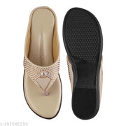 MFW Casual Flat Heel Lades Women Sandal Comfortable For Woman Unique new Girls Design Black