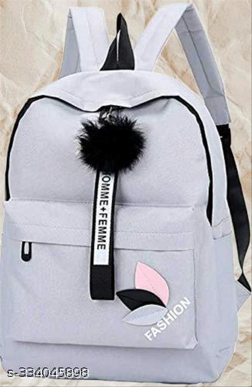 FASHION Latest Trending Stylish Waterproof Lightweight Casual Simple College School Bag & Tuition Girls Backpack With Special BTS Print for BTS Lovers PACK OF 1PC