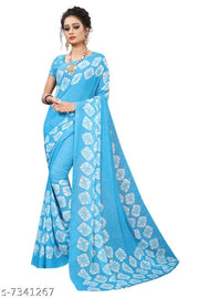 Tiya Art Georgette Sarees