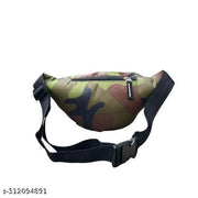 Snipper Waist Bag for Men Fanny Pack for Women Fanny Pack for Men Waist Bag for Women Chest Bag for Women Waist Pouch for Men Waist Bag for Boys Waist Bags for Girls Fanny Bag – Green Camoflauge.