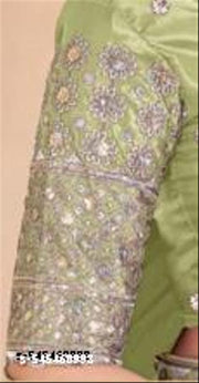 PURE SATIN FABRIC SAREE WITH BELT