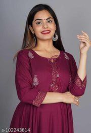 Anarkali kurti