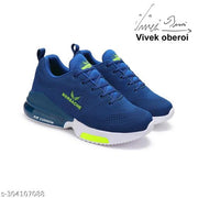 Bersache Lightweight Sports Outdoor,walking, Gym, Training,Running and Hiking Shoes For Men (Blue)-PRI-9049