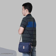 Unisex Sling Bag for Men Cross Body Utility Travel Office Business Messenger one Side Bag for Men and Women Unisex with Adjustable Strap (Pack of 1)