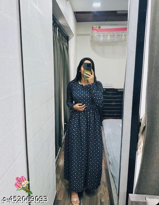 Polyster/Crepe fabric-Printed fashionable designer kurta/Kurti for girls and women | womens wear | Womens kurti | Girls wear | Girls kurti | Kurta for womens | Kurta for girls