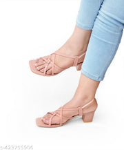 woman heel sandal