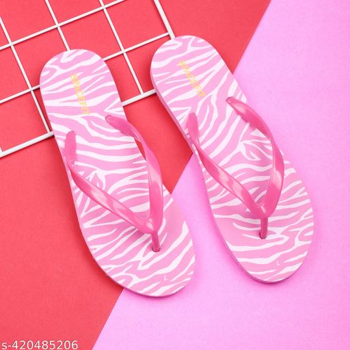 New Comfortable Wear Slippers For Women/Light Weight Casual Hawai Chappal/ Daily Wear Use Hawai Slippers/Chappal For ladies And Girl's ( black) Pack Of 1