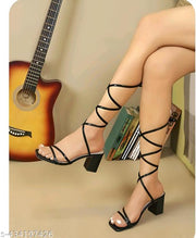 Camyour fashionable ladies black lace up heels for women and smart beautiful cute girls