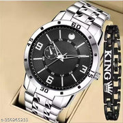 Attractive stylish trendy Men and kids analog Watches with bracelets