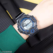 Army Kids-Boys Black Silicon Casual Sports Watches