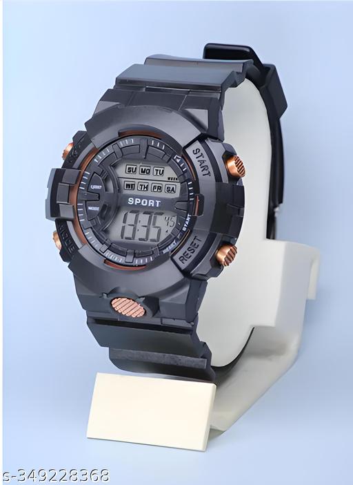 New Generation Digital Multi Function Kids Sports Watch for Boys & Girls Kid's Sports Watches Digital Watch - For Boys & Girls Trendy Fashion Watch Casual Wrist Watch Round Day and Date Display with Alarm and Dual Time Unisex Watch
