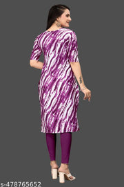 Women’s Party Wear Crepe Kurti | A-Line Printed | Multicolor Festive Collection Combo of 2 PACK OF 2 | Extra plus size - S, M, L, XL, 2XL, XXL, 3XL, XXXL, 4XL, 5XL