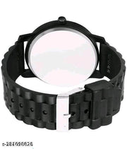 A Men's Steel Chain Silver Men style Boys Hand Watch Gents 2023 Luxury Design Steel Chain New Model Analog Watch - For Boys