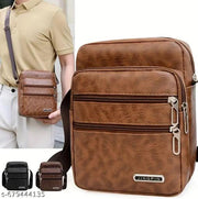 Unisex Sling Bag Tan Color