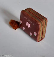 Small Clutch Wallet for Women, Coin Pocket with Dabbale Zipper  ( Dezine As A Per  Market Avalible )