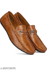 Umax  Latest Collection of Trendy||Stylish Casual Loafers Synthetic Leather For Man Loafers For Men  (TAN)