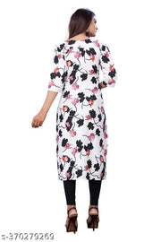 Polyster/Crepe fabric-Beautyfull kurti for women