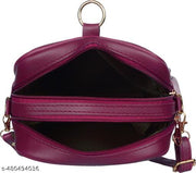 Black Women Sling Bag Trendy Casual College 3 in 1 SlingBag Handbag & Backpack for Women & Girls
